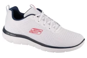 Skechers Summits-Torre 232395-WNV, Męskie, Białe, buty sneakers, przewiewna siateczka, rozmiar: 41