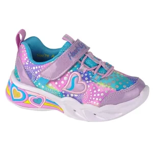 Skechers Sweetheart Lights 302059N-LVMT, Dla dziewczynki, Fioletowe, buty sneakers, syntetyk, rozmiar: 25