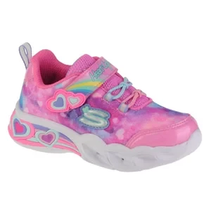 Skechers Sweetheart Lights-Lovely Dreams 302663N-PKLV, Dla dziewczynki, Różowe, buty sneakers, tkanina, rozmiar: 21