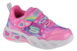 Skechers Sweetheart Lights-Lovely Dreams 302663N-PKLV, Dla dziewczynki, Różowe, buty sneakers, tkanina, rozmiar: 22