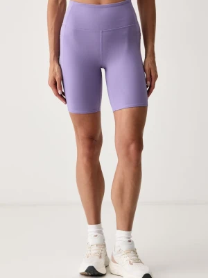 Skechers szorty sportowe damskie GOFLEX fioletowy