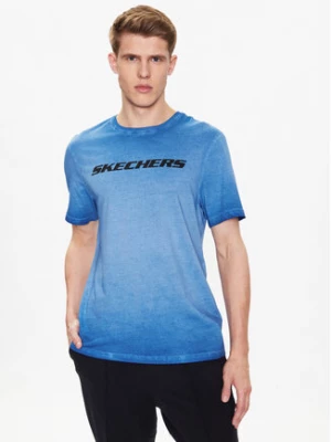 Skechers T-Shirt Breakers M02TS76 Niebieski Regular Fit