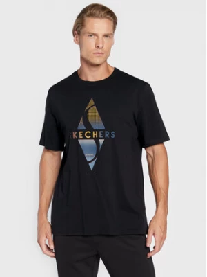 Skechers T-Shirt Recharge MTS344 Czarny Regular Fit