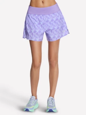 Skechers Tempo 4 Inch Printed krótkie - Morski/Fioletowy