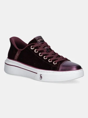 Skechers tenisówki SNOOP ONE - VELVET SNOOP kolor bordowy 186037