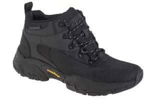 Skechers Terraform-Renfrow 204484-BBK, Męskie, Czarne, buty trekkingowe, skóra licowa, rozmiar: 44