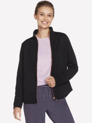 Skechers The GO WALK Shine Kurtka - Czarny