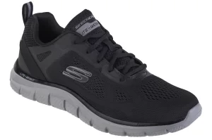 Skechers Track-Broader 232698-BKCC, Męskie, Czarne, buty sneakers, tkanina, rozmiar: 41