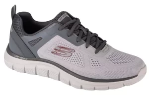 Skechers Track-Broader 232698-GYCC, Męskie, Szare, buty sneakers, tkanina, rozmiar: 40