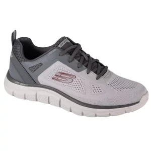 Skechers Track-Broader 232698-GYCC, Męskie, Szare, buty sneakers, tkanina, rozmiar: 41