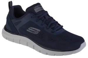 Skechers Track-Broader 232698-NVY, Męskie, Granatowe, buty sneakers, tkanina, rozmiar: 44