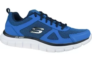 Skechers Track-Bucolo 52630-BLLM, Męskie, Niebieskie, buty treningowe, tkanina, rozmiar: 41