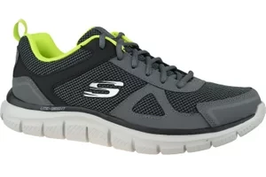 Skechers Track-Bucolo 52630-CCLM, Męskie, Szare, buty treningowe, tkanina, rozmiar: 40