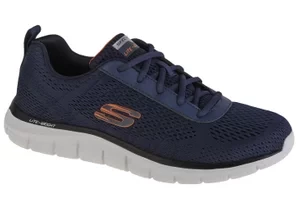 Skechers Track-Moulton 232081-NVOR, Męskie, Granatowe, buty sneakers, tkanina, rozmiar: 41