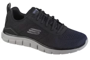 Skechers Track - Ripkent 232399-NVBK, Męskie, Granatowe, buty treningowe, tkanina, rozmiar: 39,5