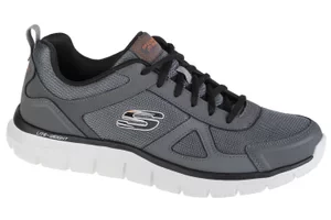 Skechers Track-Scloric 52631-CCBK, Męskie, Szare, buty treningowe, tkanina, rozmiar: 40