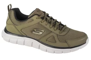 Skechers Track-Scloric 52631-OLBK, Męskie, Zielone, buty treningowe, tkanina, rozmiar: 40