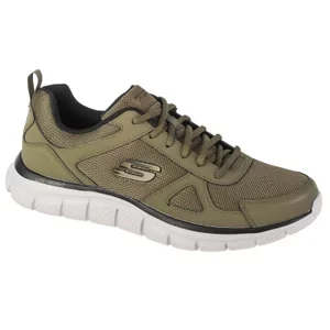 Skechers Track-Scloric 52631-OLBK, Męskie, Zielone, buty treningowe, tkanina, rozmiar: 40