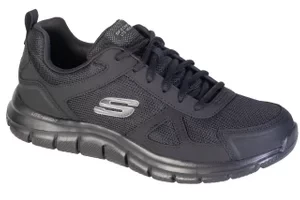 Skechers Track-Scloric Wide 52631W-BBK, Męskie, Czarne, buty sneakers, tkanina, rozmiar: 41