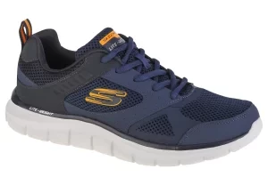 Skechers Track-Syntac 232398-NVY, Męskie, Granatowe, buty sneakers, tkanina, rozmiar: 41