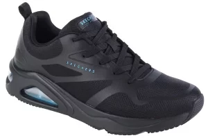 Skechers Tres-Air Uno-Modern Aff-Air 183071-BBK, Męskie, Czarne, buty sneakers, tkanina, rozmiar: 41