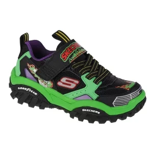 Skechers Turbo Speed 403760L-BKMT, Dla chłopca, Czarne, buty sportowe, przewiewna siateczka, rozmiar: 27