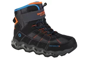 Skechers Turbowave-Polar Rush 90737L-BKCC, Dla chłopca, Czarne, buty zimowe, syntetyk, rozmiar: 30