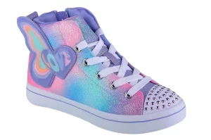 Skechers Twi-Lites 2.0-Butterfly Love 314450L-LVMT, Dla dziewczynki, Fioletowe, trampki, tkanina, rozmiar: 28