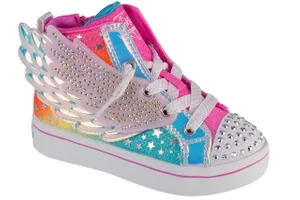 Skechers Twi-Lites 2.0 - Dreamy Wings 314392N-HPMT, Dla dziewczynki, Wielokolorowe, buty sneakers, tkanina, rozmiar: 26