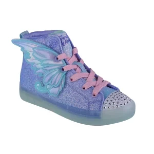 Skechers Twi-Lites 2.0-Twinkle Wishes 314350L-LBMT, Dla dziewczynki, Niebieskie, trampki, syntetyk, rozmiar: 32