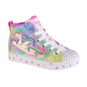 Skechers Twi-Lites 2.0 - Unicorn Galaxy 314439L-PKMT, Dla dziewczynki, Wielokolorowe, buty sneakers, tkanina, rozmiar: 32