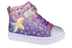 Skechers Twi-Lites Lil Starry Gem 314400N-LVMT, Dla dziewczynki, Fioletowe, buty sneakers, syntetyk, rozmiar: 21