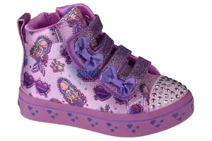 Skechers Twi-Lites Mermaid Gems 20223N-PKMT, Dla dziewczynki, Różowe, buty sneakers, syntetyk, rozmiar: 21