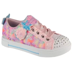 Skechers Twinkle Sparks - Underwater Magic 314824L-LPMT, Dla dziewczynki, Różowe, buty sneakers, tkanina, rozmiar: 27