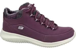 Skechers Ultra Flex 12918-BURG, Damskie, Bordowe, buty sneakers, skóra syntetyczna, rozmiar: 36