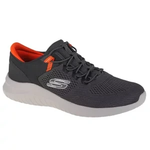 Skechers Ultra Flex 2.0-Kerlem 232108-CCOR, Męskie, Szare, buty sneakers, przewiewna siateczka, rozmiar: 41