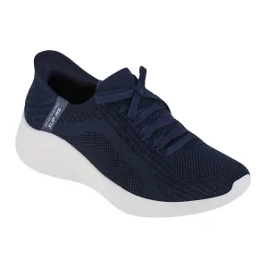 Skechers Ultra Flex 3.0 Brilliant Slip-ins 149710-NVY, Damskie, Granatowe, buty sneakers, tkanina, rozmiar: 35,5