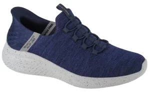 Skechers Ultra Flex 3.0 - Right Away Slip-ins 232452-NVY, Męskie, Granatowe, buty sneakers, tkanina, rozmiar: 41