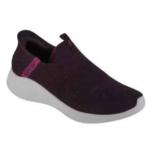 Skechers Ultra Flex 3.0-Shiny Night Slip-ins 149594-WINE, Damskie, Bordowe, buty sneakers, tkanina, rozmiar: 35