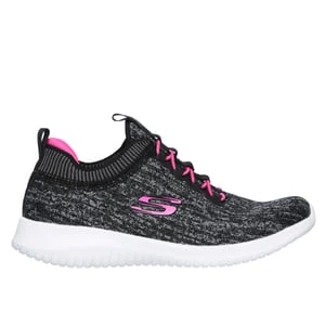 Skechers Ultra Flex - Bright Horizon - Czarny/Jaskrawy Rozowy