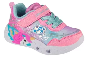 Skechers Unicorn Charmer - Lil Stellar 302694N-PKTQ, Dla dziewczynki, Różowe, buty sneakers, tkanina, rozmiar: 22