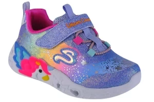 Skechers Unicorn Charmer - Twilight Dream 302681N-BLMT, Dla dziewczynki, Niebieskie, buty sneakers, tkanina, rozmiar: 22