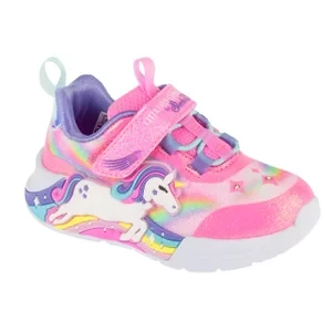 Zdjęcie produktu Skechers Unicorn Chaser 302298N-PKMT, Dla dziewczynki, Różowe, buty sneakers, tkanina, rozmiar: 21