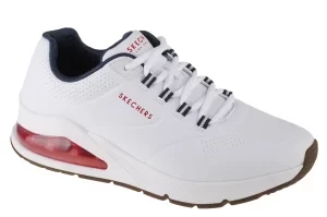 Skechers Uno 2 232181-WNVR, Męskie, Białe, buty sneakers, skóra syntetyczna, rozmiar: 41