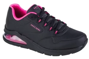 Skechers Uno 2 - 2nd Best 155542-BBK, Damskie, Czarne, buty sneakers, skóra syntetyczna, rozmiar: 35