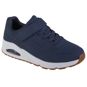 Skechers Uno Air Blitz 403673L-NVY, Dla chłopca, Granatowe, buty sneakers, skóra syntetyczna, rozmiar: 27