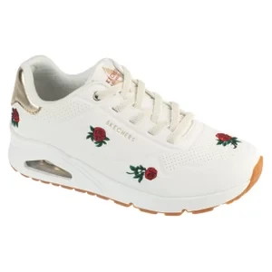 Zdjęcie produktu Skechers Uno - Champagne and Roses 177862-WRD, Damskie, Białe, buty sneakers, skóra syntetyczna, rozmiar: 36