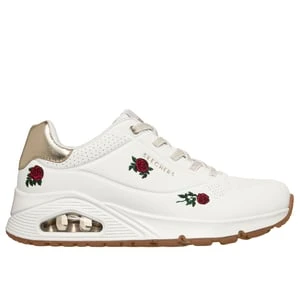 Zdjęcie produktu Skechers UNO - Champagne & Roses - Bialy/Czerwony