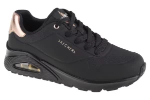 Skechers Uno-Golden Air 177094-BBK, Damskie, Czarne, buty sneakers, skóra syntetyczna, rozmiar: 36