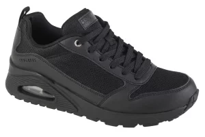 Skechers Uno - Inside Matters 155005-BBK, Damskie, Czarne, buty sneakers, syntetyk, rozmiar: 36